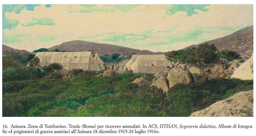 Stazione sanitaria di Tumbarino (foto d'epoca)